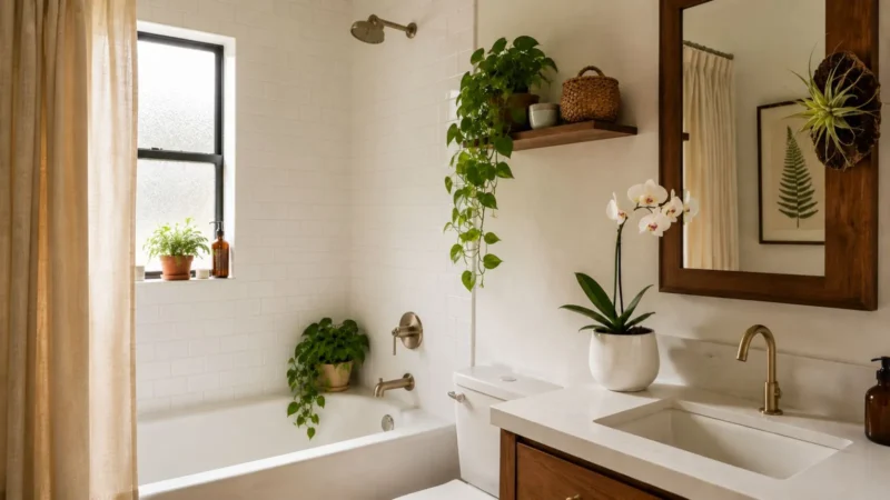 Plantas para Banheiro: as Melhores Opções e Como Cuidar