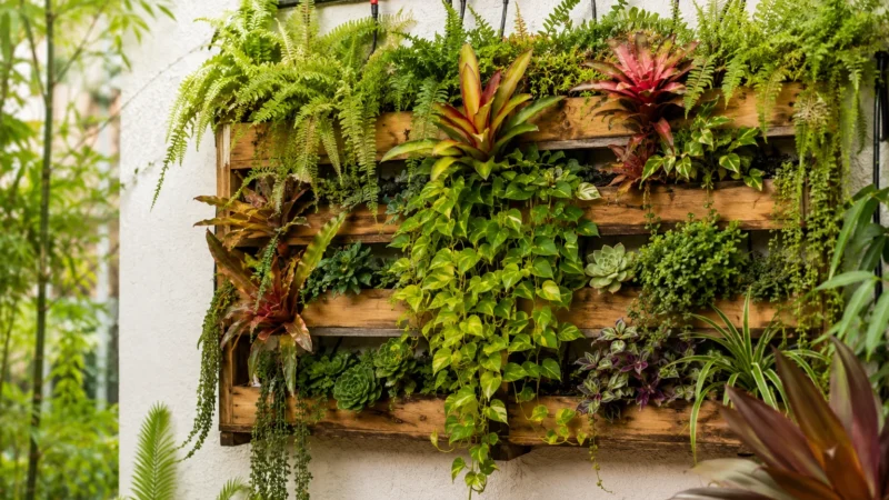 Como Fazer Jardim Vertical em Casa: Passo a Passo Completo